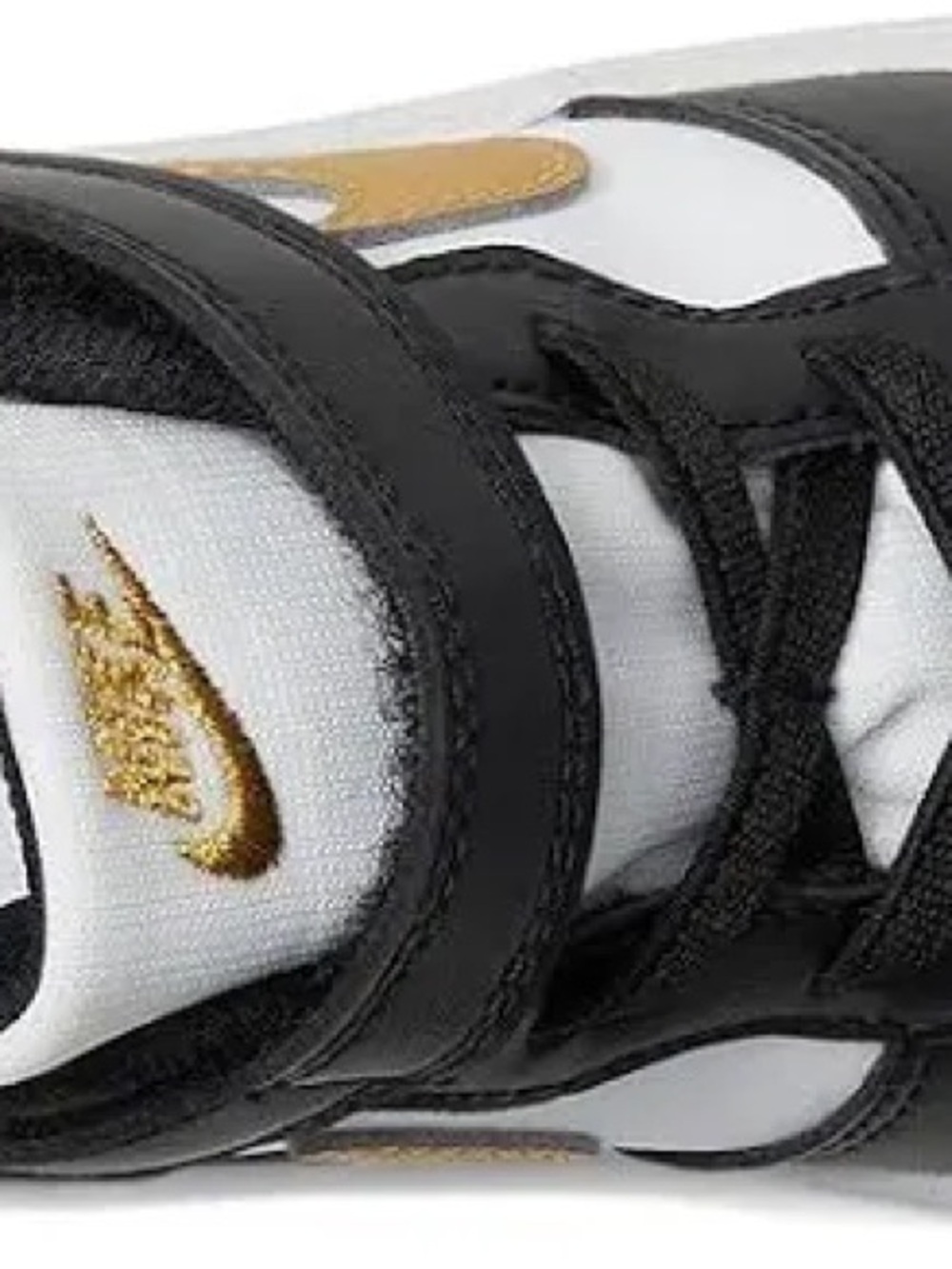 NIKE Unisex Kids Court Borough Low Recraft Black Gold 5C Toddler NIB - Picture 7 of 8